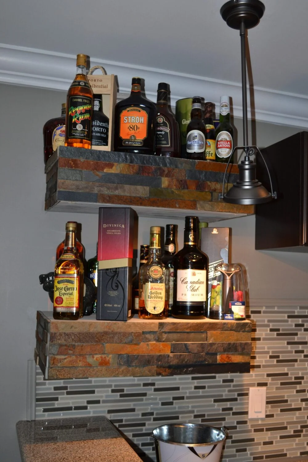 Backsplash Shelving