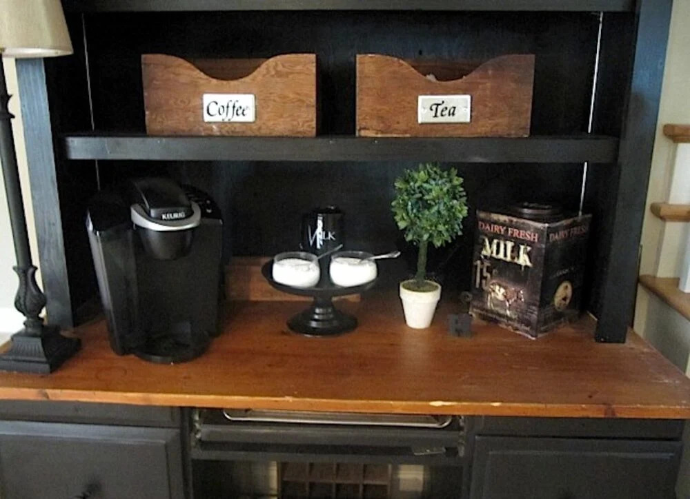 Coffee Nook Shelves