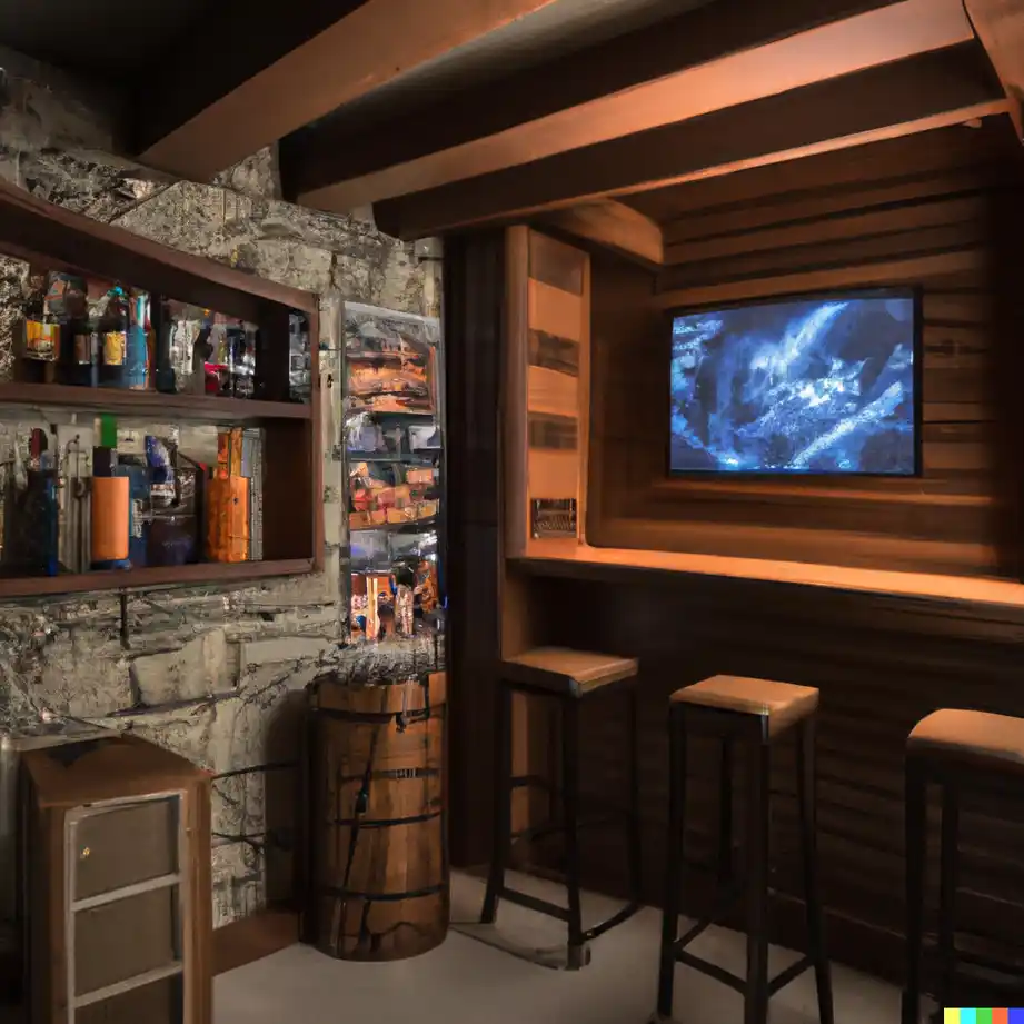 Man Cave Bar