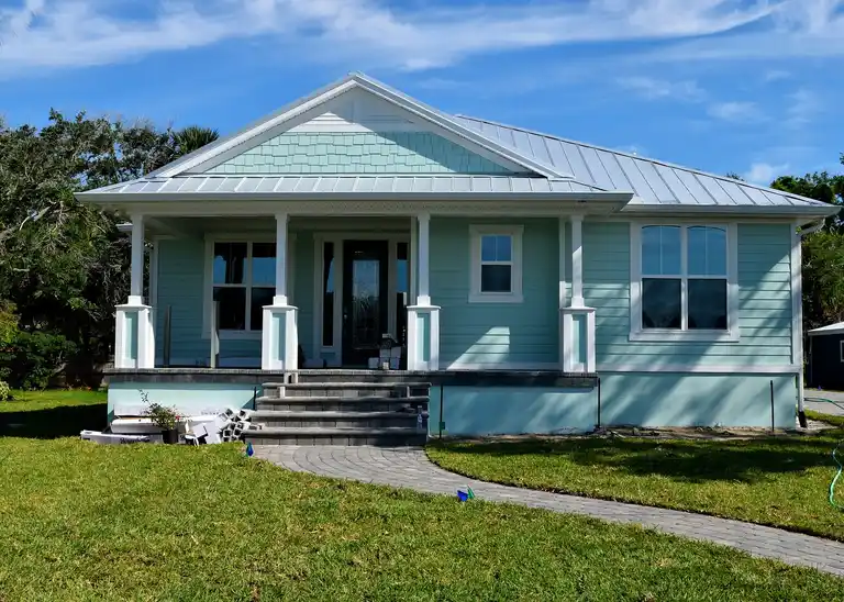 Dark Grey Exterior House Paint