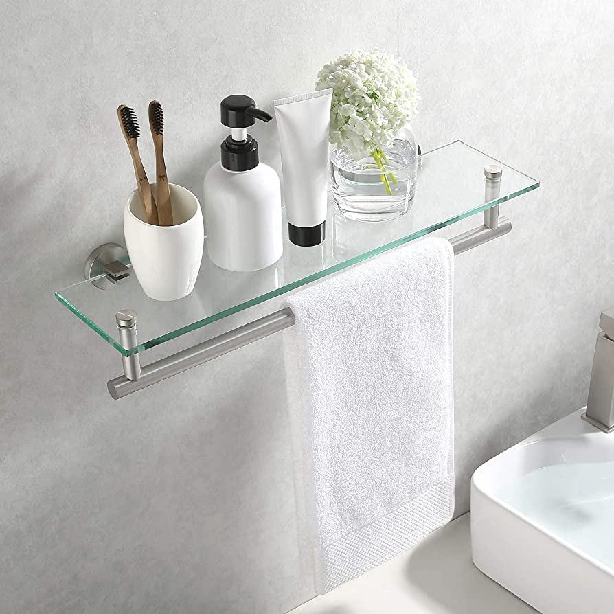 do bathroom need shelf